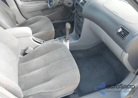 2001 Toyota Corolla Le из США, поврежденный, VIN 2T1BR12E21C470356